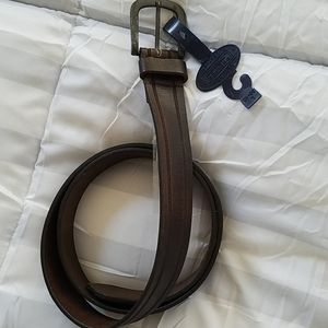 NWT Men's Brown Leather Belt